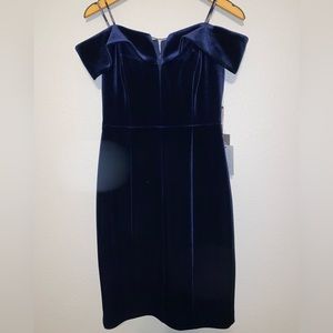 Velvet Navy Dress